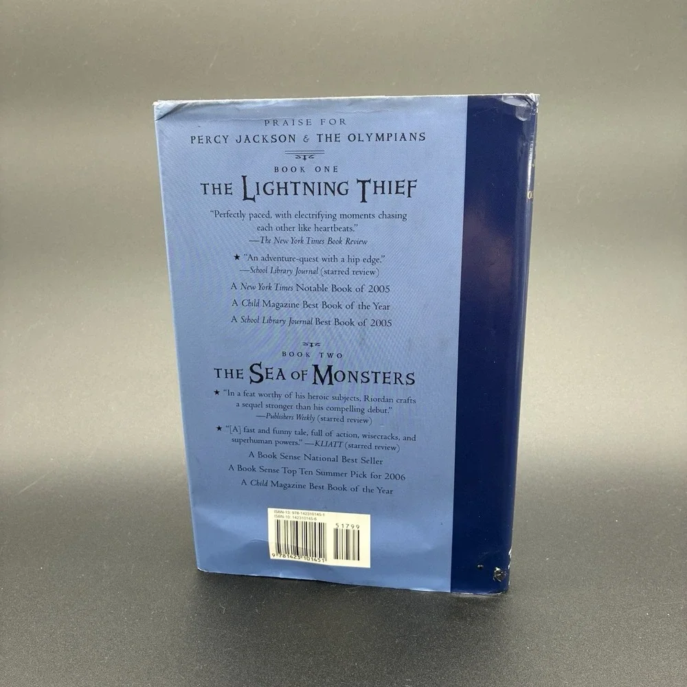 The Titan's Curse by Rick Riordan‎ Hardcover First Edition Percy Jackson Book 3